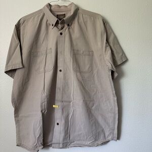 C.E. Schmidt Workwear Short Sleeve Button-Up Shirt - XL $20